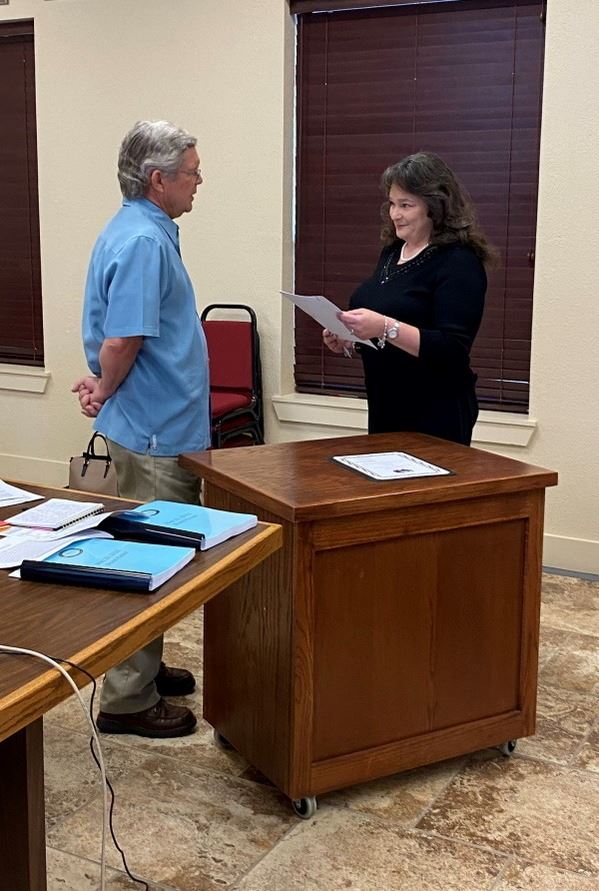 Mr. Black taking Oath on May 18, 2022 (JPEG)